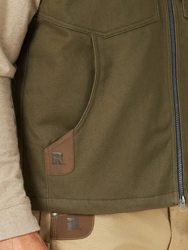 Vista 4 de Wrangler Riggs Workwear Chaleco de trabajo con capas resistentes para hombre