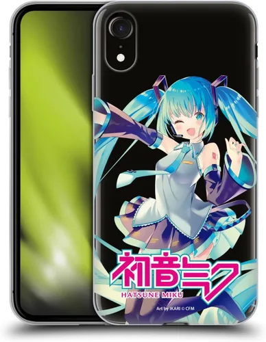 Vista 133 de Head Case Designs Licencia Oficial Hatsune Miku Gráficos Lindos Carcasa de Gel [Protección de Grado Militar] Compatible con Apple iPhone 7