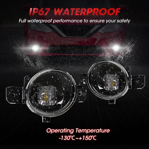 Vista 5 de Nueva Versión Luz Antiniebla LED de Reemplazo Para 2004-2018 Nissan Sentra /11-14 Nissan Maxima/Altima Sedan 07 en adelante/14-16 Rogue/08-10