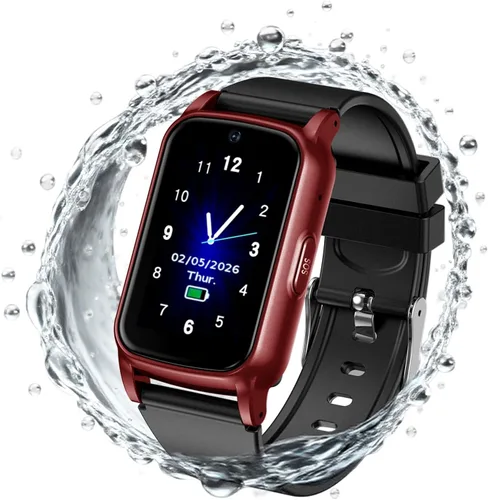 Vista 12 de Fall Detection Smart Watch for Seniors with GPS Tracking, SOS Alert & HD Video Call, Waterproof Fitness Tracker for Dementia/Alzheimer’s, 4G Safety