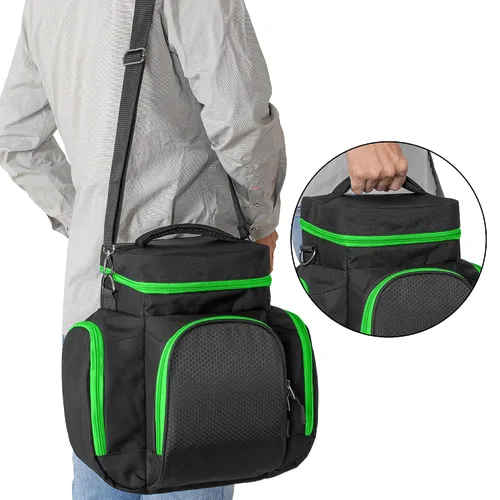 Vista 6 de Trunab Console Carrying Case Compatible with Xbox Series X, Travel Bag with Multiple Storage Pockets for Xbox Controllers, Games, Cables, Portable