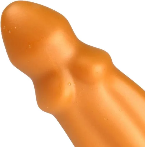 Vista 2 de FST Tapón anal de cabeza cónica, ajuste vaginal, estimulación del punto G, consolador, texturas de bulto, masaje de próstata con fuerte ventosa