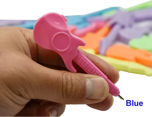 Vista 5 de Maydahui 24 mini bolígrafos de guitarra, novedosos bolígrafos de música, color caramelo, estilo simple, tinta azul para escuela, estudiantes, fiestas