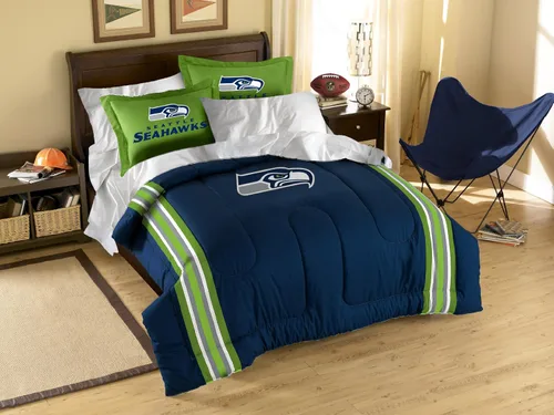 Vista 33 de Northwest NFL Unisex-Adult Comforter and Sham Set Safety
