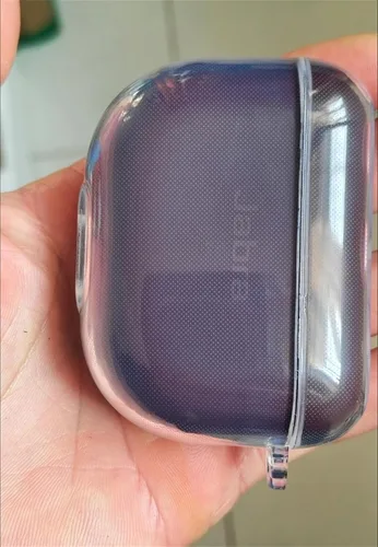 Vista 8 de DAYJOY Paquete de 2 fundas transparentes de TPU suave compatibles con Jabra Elite 10/Elite 8 Active/Elite 8 Active Gen 2/Elite 10 Gen 2, funda
