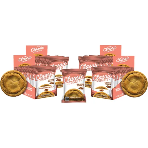 Vista 27 de Galletas de brownie Classic Cookie suavemente horneadas en forma redonda, 2 cajas, 16 galletas envueltas individualmente
