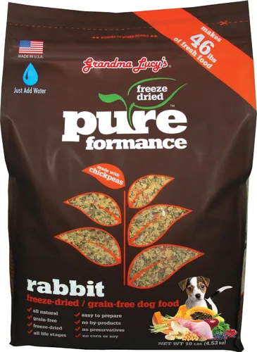 Vista 18 de GrandmaLucy Pureformance - Receta de pollo liofilizada sin granos para perros, 1 libras