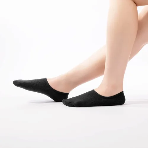 Vista 5 de IDEGG Calcetines invisibles para mujeres y hombres, de corte bajo al tobillo, cortos, antideslizantes, atléticos, para correr, novedosos