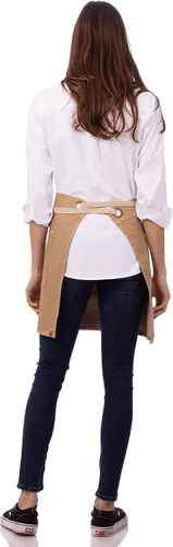 Vista 4 de Chef Works Delantal unisex Austin Half Bistro