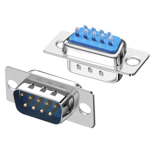 Vista 4 de DB9 20 juegos de conectores de soldadura 9PIN RS232 adaptador