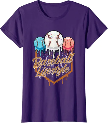 Vista 10 de Baseball Lifestyle - Camiseta de béisbol amante del béisbol