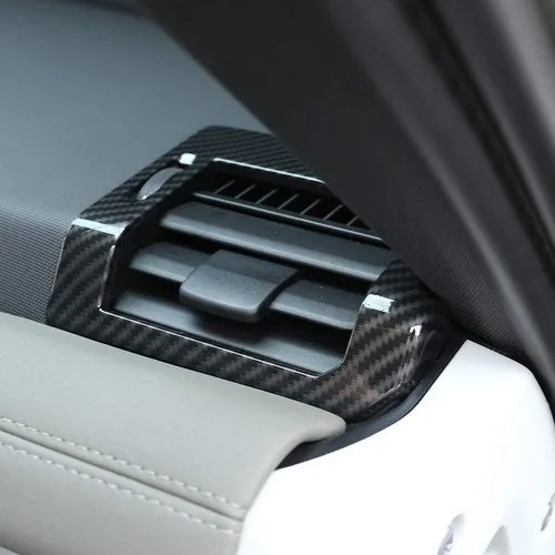 Vista 4 de Akumerly CHEYA - Cubierta de plástico ABS para tablero de instrumentos de aire acondicionado lateral para Land Rover Defender D240 SE 2020