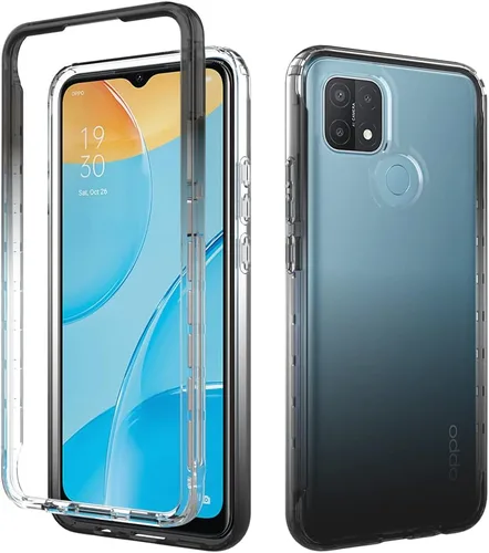 Vista 215 de Pzwoxukhov Funda para Xiaomi Poco M3 M2010J19CG M2010J19CI Caso, alta transparencia, color degradado, funda de absorción de impactos anticaída