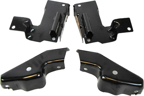 Vista 2 de DEFENSA FRONTAL DE ACERO NEGRO GM1002820