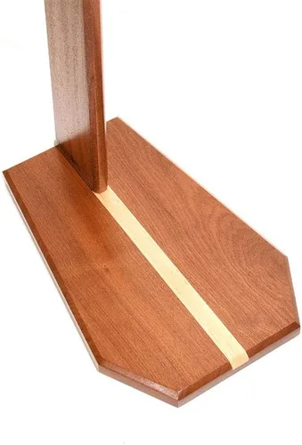 Vista 6 de Ruach GS-6 Soporte de madera para guitarra bajo - Hecho a mano de caoba y ceniza