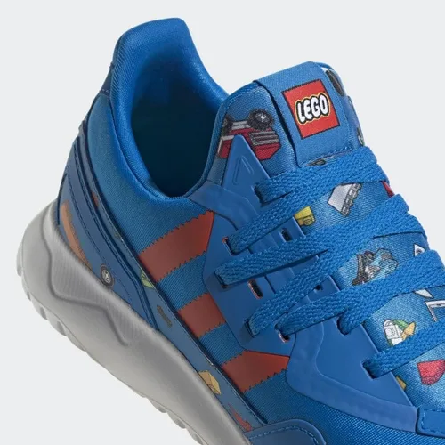 Vista 7 de adidas Originals Flex x Lego - Zapatos para niños