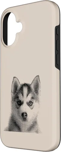 Vista 2 de Siberian Husky for Dog Mom and Paw Parents Case for iPhone 16