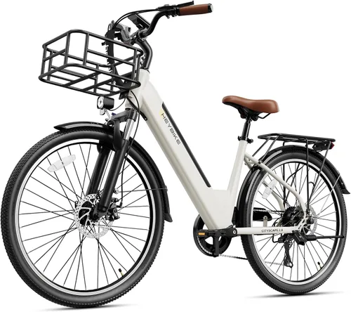 Vista 34 de Heybike Bicicleta eléctrica Cityscape 2.0 para adultos con motor de pico de 1200 W, batería extraíble de 468 Wh, bicicleta eléctrica de 50 millas