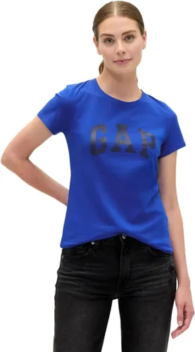 Vista 30 de Gap Camiseta clásica con logotipo para mujer Fresas Blancas