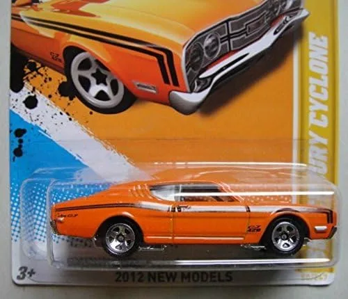 Vista 2 de HOT WHEELS 2012 NUEVOS MODELOS NARANJA '69 MERCURY CYCLONE 50/50