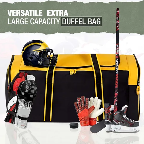 Vista 3 de Jetstream Bolsa de viaje resistente con múltiples bolsillos y duradera, para gimnasio, para viajes, talla única