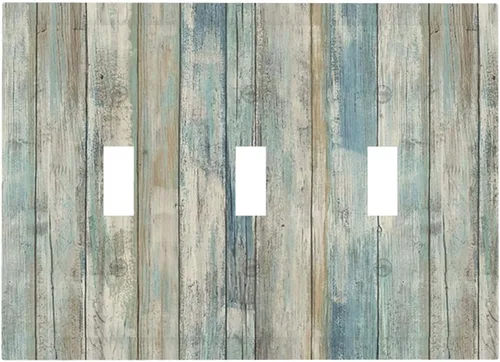 Vista 99 de Placa de Pared en Blanco de 1-Gang Sin Dispositivo Beige Lindo Vintage Boho de los 70s Hongo Fungus Planta Floral Botánica Libélula Interruptor