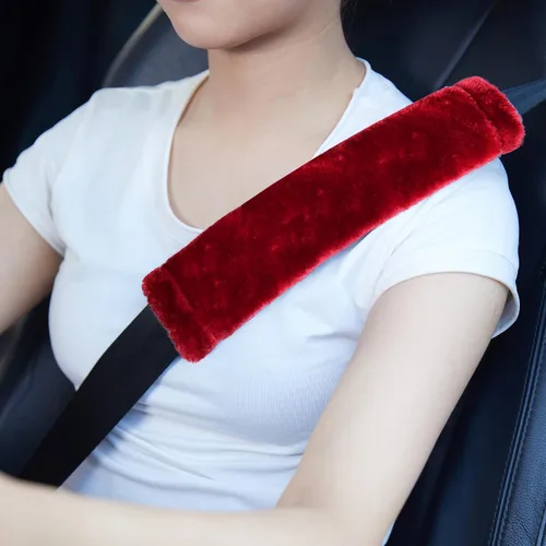 Vista 14 de MOONET Paquete de 2 fundas para cinturón de seguridad de automóvil para una conducción más cómoda, funda universal para cinturón de seguridad