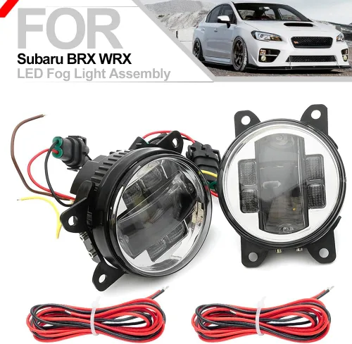 Vista 3 de Conjunto de luces LED de conducción antiniebla para Subaru BRZ WRX STI Impreza Legacy Outback Forester Crosstrek Switchback - Kit de lámparas