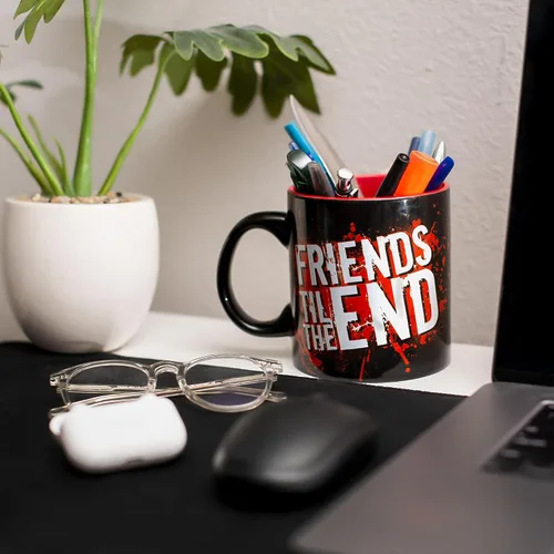 Vista 6 de Silver Buffalo Chucky Friends Til The End Scary - Taza de cerámica, 20 onzas