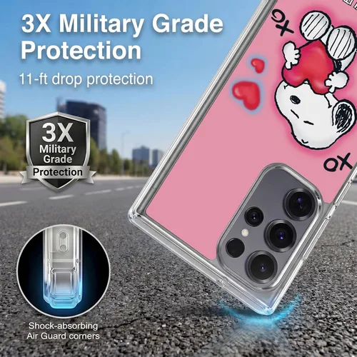 Vista 363 de Head Case Designs Officially Licensed Peanuts Beach Surf Snoopy Boardwalk Airbrush Gel Case [Military Grade Protection] Compatible with Google Pixel
