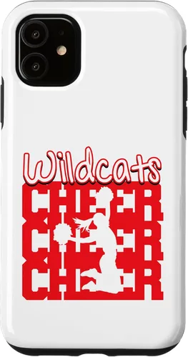 Vista 8 de Wildcats Cheer Back to School Cheerleading Spirit R Case for iPhone 17