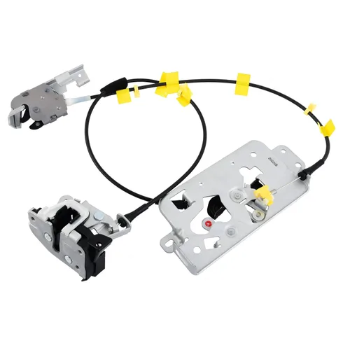 Vista 8 de Conjunto de cable actuador de pestillo de cierre de puerta trasera superior e inferior del lado del conductor para Ford F150 2004-2008, cabina