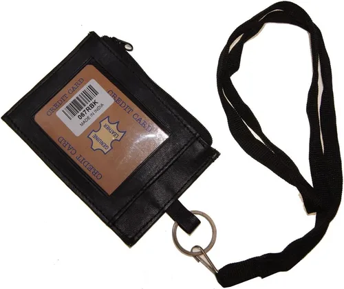 Vista 2 de RLIL92801BK - Monedero de piel para apretar, color negro, Negro