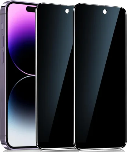 Vista 9 de YMHML Paquete de 2 protectores de pantalla de privacidad compatibles con iPhone SE 2020 2ª 2022 de 3ª generación, iPhone 8, 7, 6S, 6, 6, 6