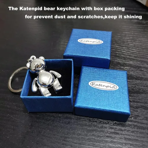 Vista 6 de Katenpid - Llavero con diseño de oso de peluche extraíble