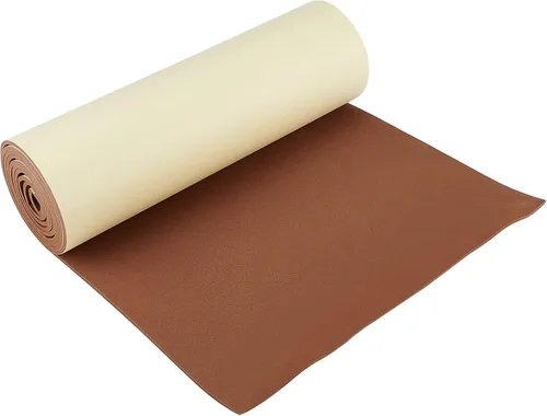 Vista 17 de BENECREAT Rollo de espuma EVA autoadhesivo de 0.039 in de grosor, 78.7 x 11.8 pulgadas, hoja acolchada de espuma negra para proteger muebles