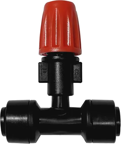 Vista 10 de 10 emisores de riego por goteo a presión para tubos de riego de 1/4 de pulgada, pulverizador de emisor de goteo ajustable de 360 grados con estaca