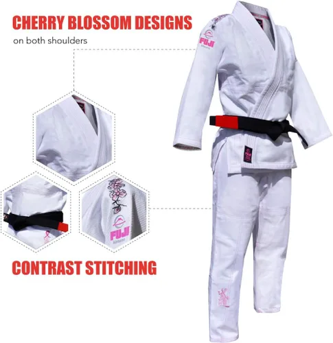 Vista 7 de Fuji IBJJF Uniforme, Rosa