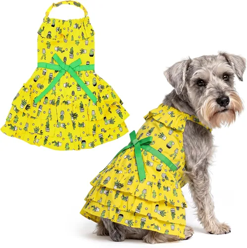 Vista 39 de Parisian Pet Chambray - Vestido para perro - Ligero sin mangas para perro, niña, talla XS Chambray en general