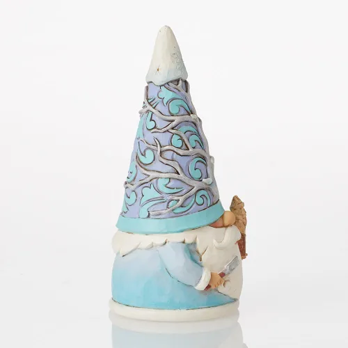 Vista 4 de Enesco Jim Shore Heartwood Creek Four Seasons - Figura de gnomo de invierno