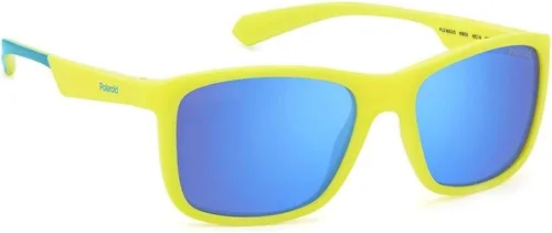 Vista 3 de Polaroid PLD 8053S - Gafas de sol unisex color amarillo mateazul 4916130