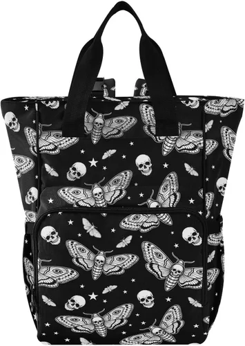 Vista 46 de Emelivor Bolsa de pañales con diseño de panal de abejas, con bolsillos aislados, bolsa organizadora de pañales para niños y niñas, unisex