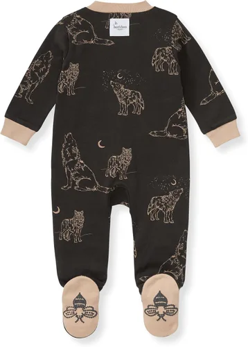 Vista 70 de Burt's Bees Baby - Pijama de una pieza para bebé, mameluco para dormir y jugar, algodón 100% orgánico, cremallera frontal