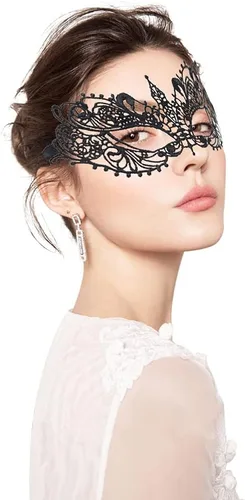 Vista 7 de JeVenis Masquerade Mask for Women Masquerade Party Costume