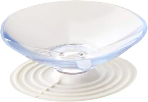 Vista 4 de Amazon Basics Almohada para el cuello de la bañera con ventosas, impermeable, 3 paneles, blanco roto