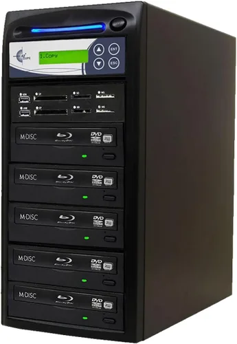 Vista 9 de EZ DUPE 1 a 1 Media Mirror Plus Duplicador - Flash (SD/CF/MS/MMC/USB) y disco (Blu-Ray/DVD/CD) a 1 medio/1 copia de disco copiadora multimedia