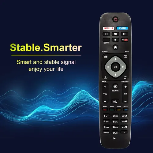 Vista 5 de NH500UP - Nuevo control remoto reemplazado compatible con PHILIPS TV 55PFL5601/F7 55PFL5901 55PFL5901/F7 55PFL6900 55PFL6900/F7 65PFL8900