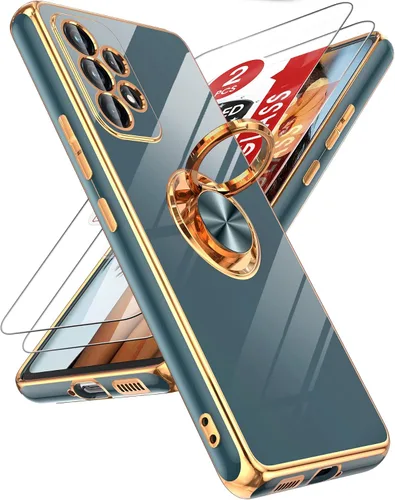 Vista 21 de LeYi Funda para iPhone XR: con Protector de Pantalla de Vidrio Templado [Paquete de 2] Soporte de Anillo Giratorio de 360°, Soporte Magnético
