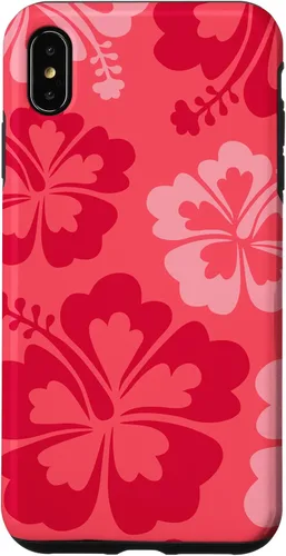Vista 11 de Hibiscus Flower Beach Hawaiian Exotic Floral Surf Cranberry Case for iPhone 17