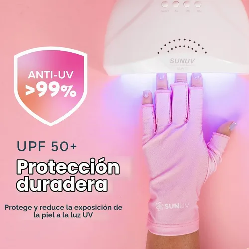 Vista 5 de SUNUV SUN5 Plus - Lámpara de uñas UV, guantes de luz UV para secador de uñas de gel para lámpara de esmalte de uñas de gel con sensor automático